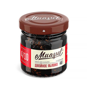 Табак Muassel Medium 40г - Двойное яблоко