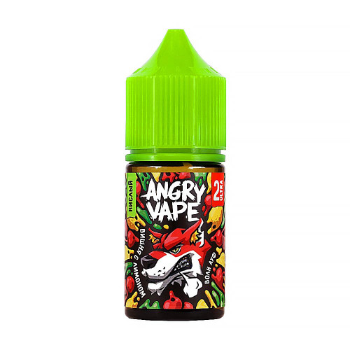 Жидкость Angry Vape Ultra - Волк АУФ (Кислая вишня с лимоном) 30мл 20мг