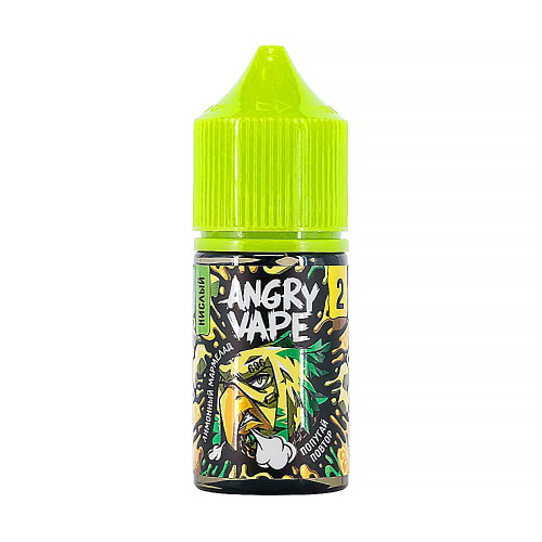 Жидкость Angry Vape Ultra - Попугай Повтор (Кислый лимонный мармелад) 30мл 20мг