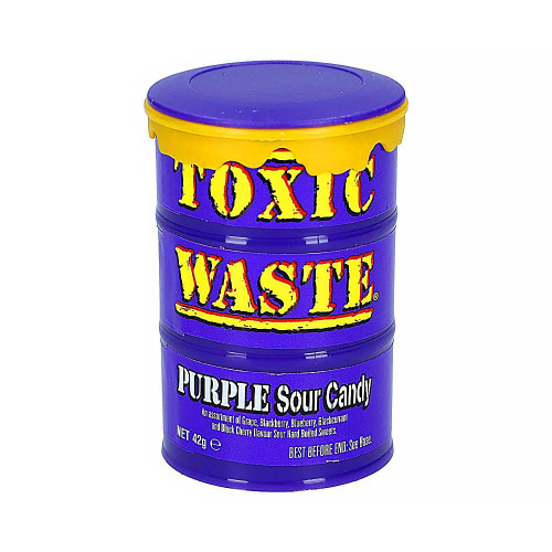 Леденцы Toxic Waste - Purple Sour Candy 42г