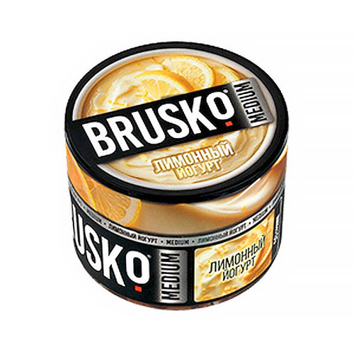 Смесь BRUSKO MEDIUM 50г - Лимонный йогурт