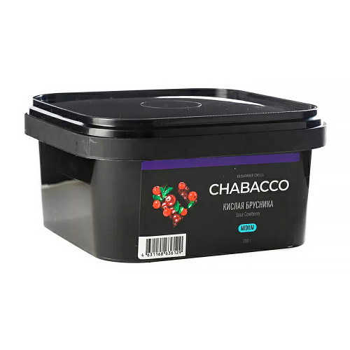 Смесь Chabacco MEDIUM 200г - Sour Cowberry (Кислая брусника)