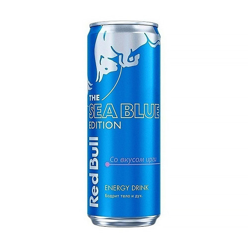 Энергетический напиток Red Bull -  The Sea Blue Edition (Ирга) (Лазурная Серия) 355мл