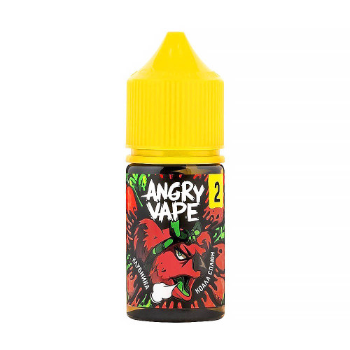 Жидкость Angry Vape Ultra - Коала Сплюн (Клубника) 30мл 20мг