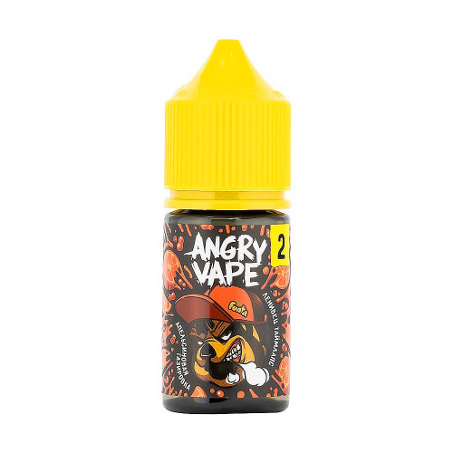 Жидкость Angry Vape Ultra - Ленивец Таймлапс (Апельсиновая газировка) 30мл 20мг