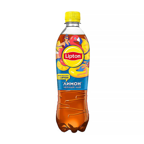 Напиток Lipton - Черный чай с лимоном 500мл