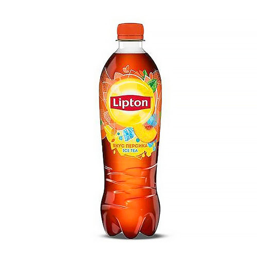 Напиток Lipton - Черный чай с персиком 500мл