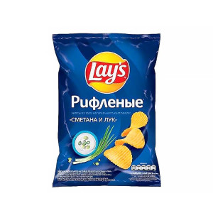 Чипсы Lay s - Сметана Лук 140г