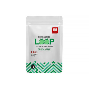 Пластинки Loop - GREEN APPLE (Яблоко)