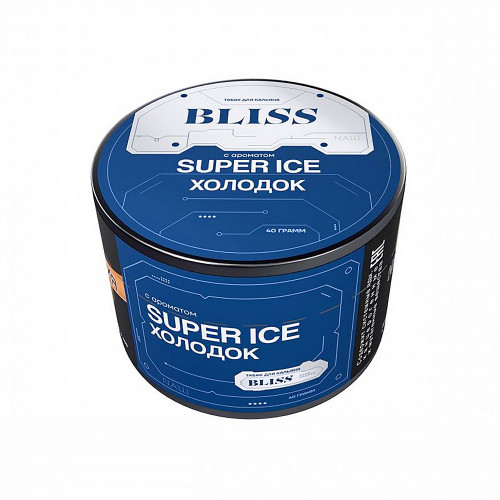 Табак BLISS 40г - Холодок (Super Ice)