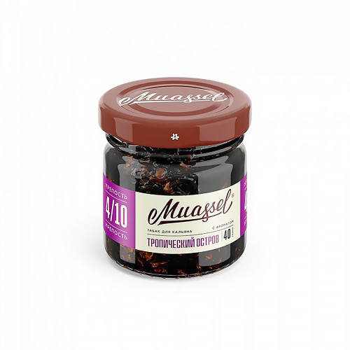 Табак Muassel Medium 40г - Тропический остров (Тропические фрукты)