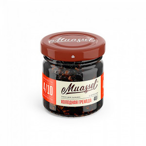 Табак Muassel Medium 40г - Холодная Гренада (Гранат Красная смородина Лед)