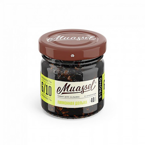 Табак Muassel Strong 40г - Лимонная долька