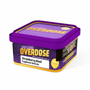 Табак Overdose 200г - Клубника Базилик (Strawberry Basil)