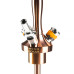 Кальян Union Hookah - Fibonacci PVD (Bronze) 50см (Без колбы)