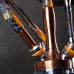 Кальян Union Hookah - Fibonacci PVD (Bronze) 50см (Без колбы)