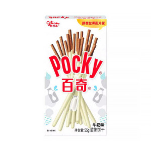 Бисквитные палочки Glico Pocky - Milk (Со вкусом молока) 55г