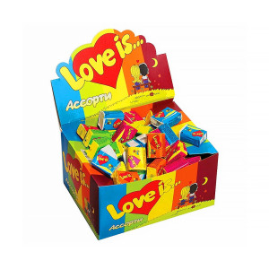 Жевательная резинка Love Is - Ассорти 4,2г