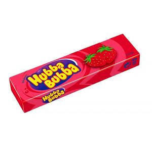 Жевательная резинка Wrigley s Hubba Bubba - Strawberry (Клубника) 35г