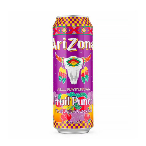 Напиток AriZona - Fruit Punch (Фруктовый пунш) 650мл