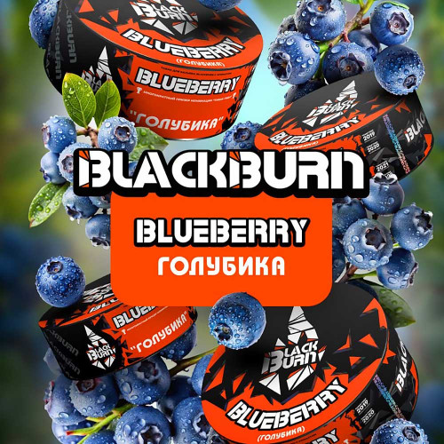 Табак Black Burn 100г - Голубика (Blueberry)