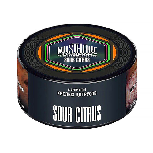 Табак Must Have 125г - Кислые цитрусы (Sour Citrus)
