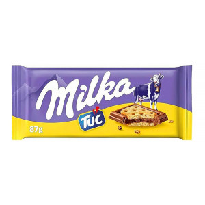 Шоколад Milka - TUC (Соленый крекер) 87г