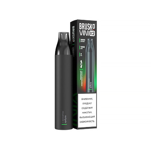 Электронная сигарета BRUSKO VINI 22800 затяжек - Арбуз МРК