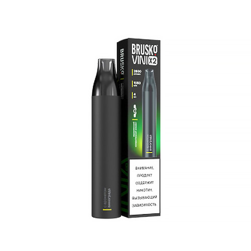 Электронная сигарета BRUSKO VINI 22800 затяжек - Виноград МРК