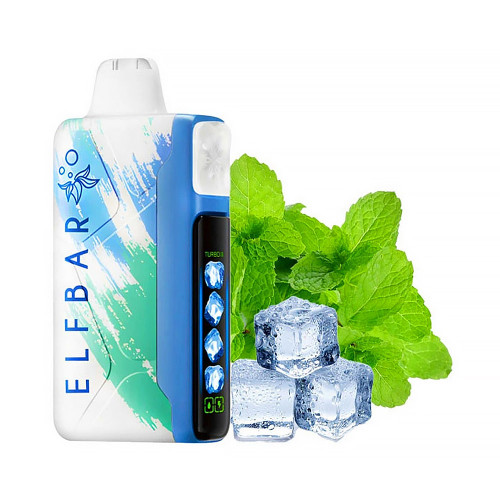 Электронная сигарета Elf Bar Ice King 30000 затяжек - Майамская мята