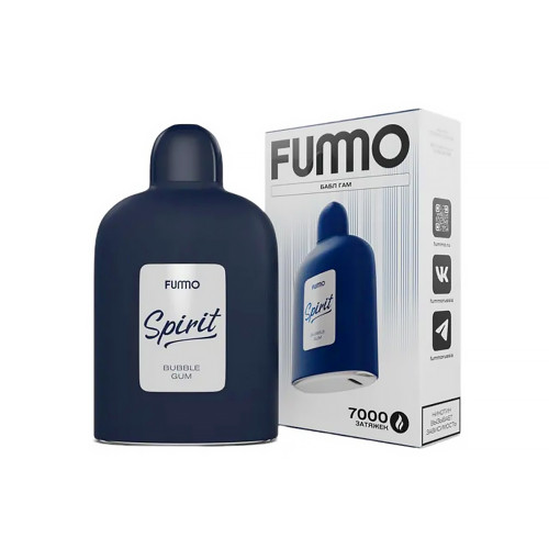 Электронная сигарета FUMMO SPIRIT 7000 затяжек - Бабл Гам