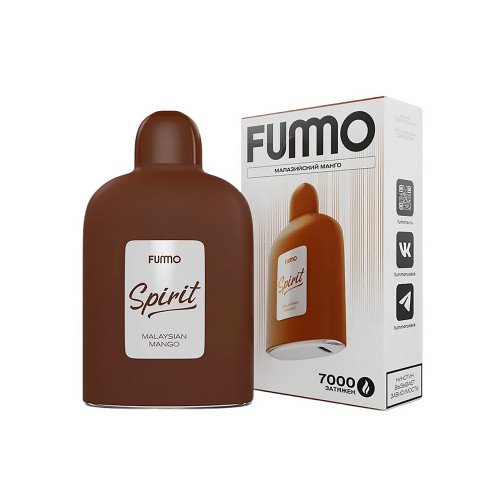 Электронная сигарета FUMMO SPIRIT 7000 затяжек - Малазийский манго