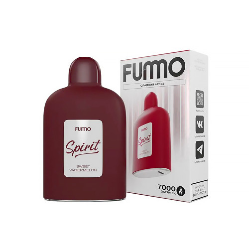Электронная сигарета FUMMO SPIRIT 7000 затяжек - Сладкий арбуз