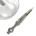 Кальян Seven Star - E-200S Silver Light Glass 57см (Светящаяся колба) (Полный комплект)