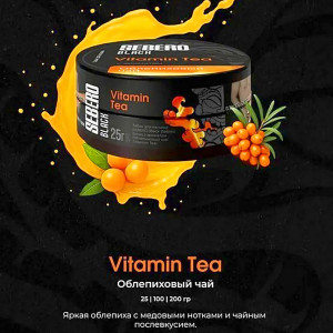 Табак Sebero Black 25г - Vitamin Tea (Облепиховый чай)