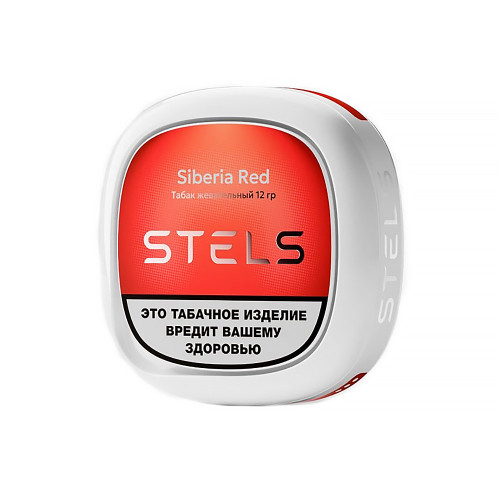 Табак жевательный Stels - Siberia Red Classic (Перечная мята) 12г