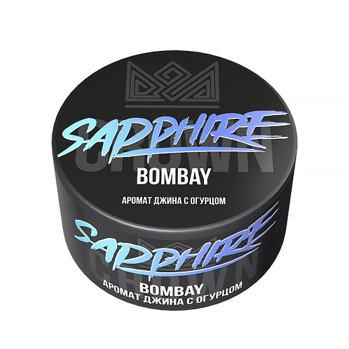 Табак Sapphire Crown 25г  - Bombay (Джин с огурцом)
