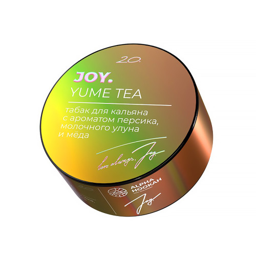 Табак JOY 25г - Yume Tea (Персик Молочный улун Мед)
