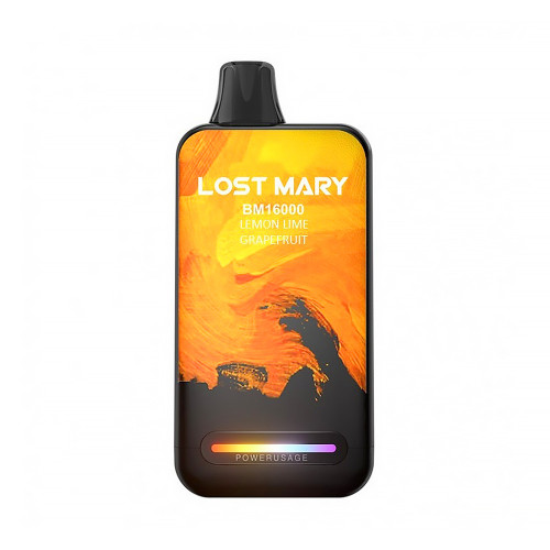 Электронная сигарета LOST MARY BM 16000 затяжек - Lemon Lime Grapefruit (Лимон Лайм Грейпфрут)