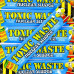 Жевательные конфеты Toxic Waste - Nuclear Sludge Blue Raspberry (Кислая малина) 20г