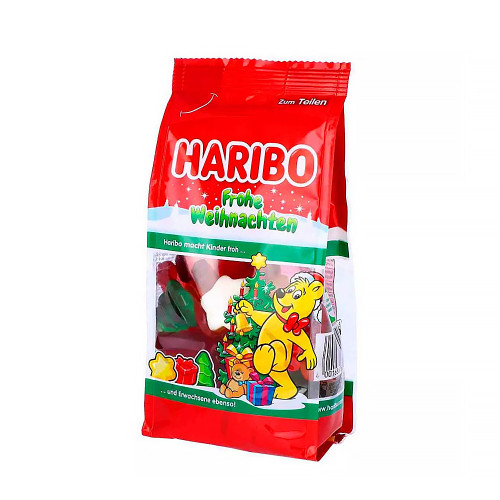 Жевательный мармелад Haribo - Haribo Frohe Weihnachten (С Рождеством) 300г