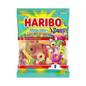 Жевательный мармелад Haribo - Sauerbrenner (Кислый) 160г