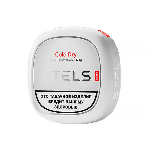 Табак жевательный Stels - Cold Dry Slim (Холодная мята) 12г
