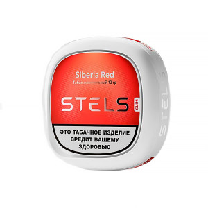 Табак жевательный Stels - Siberia Red Slim (Перечная мята) 12г