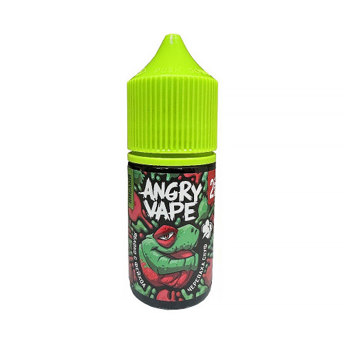 Жидкость Angry Vape Ultra - Черепаха Скуф (Яблоко Фейхоа) 30мл 20мг