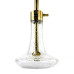 Кальян Seven Star - E-100B-SS GOLD LIGHT GLASS (Светящаяся колба) 67см (Полный комплект)