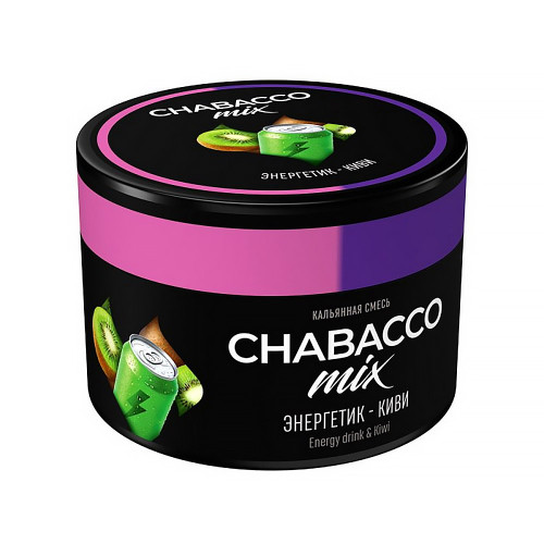 Смесь Chabacco Mix MEDIUM 40г - Энергетик Киви (Energy Drink & Kiwi)