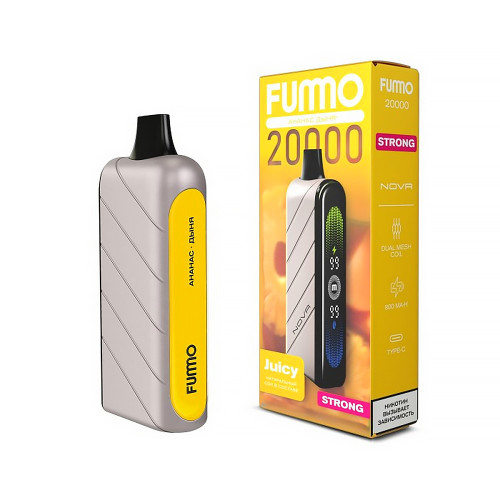 Электронная сигарета FUMMO Nova Strong 20000 затяжек - Ананас Дыня