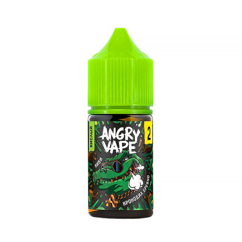 Жидкость Angry Vape - Крокодил Бревно (Киви) 30мл 20мг