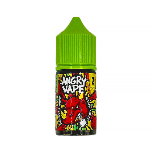 Жидкость Angry Vape - Носорог Лютый (Ананас с яблоком) 30мл 20мг